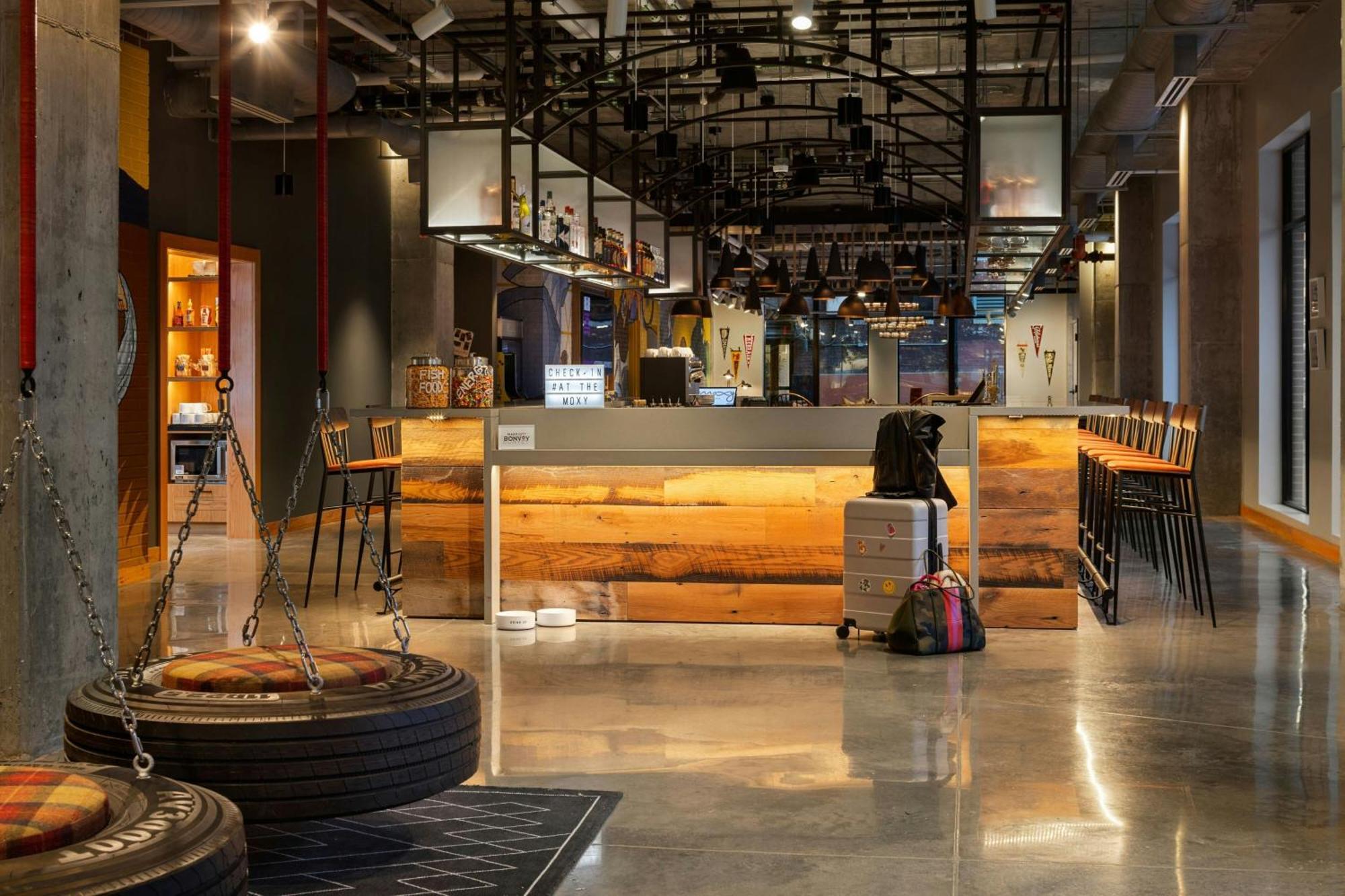 Moxy Omaha Downtown Hotel Buitenkant foto