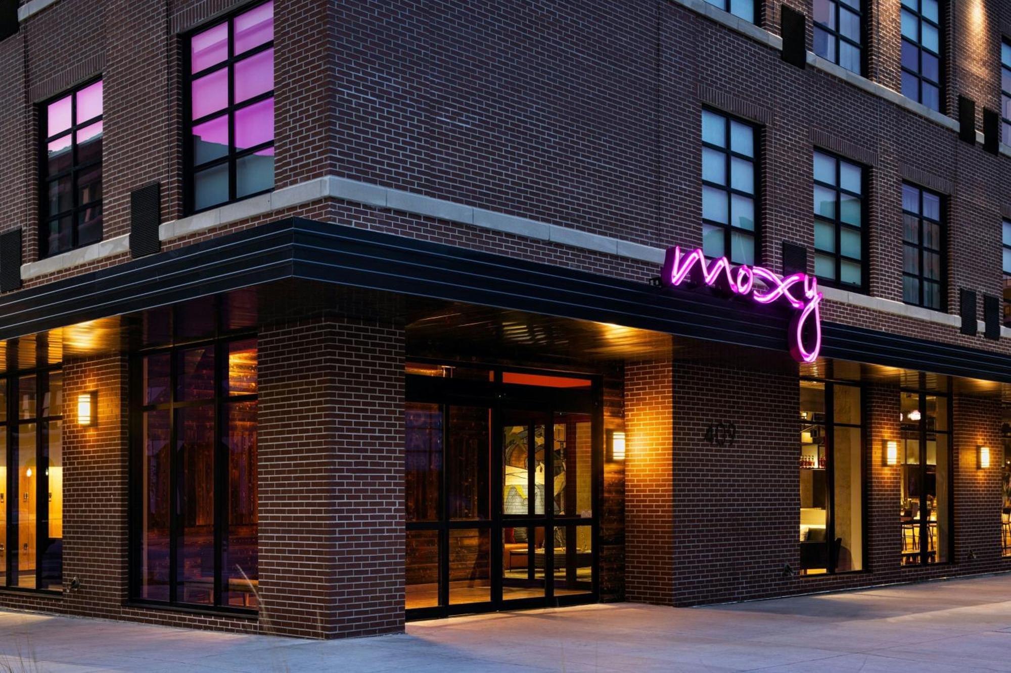 Moxy Omaha Downtown Hotel Buitenkant foto