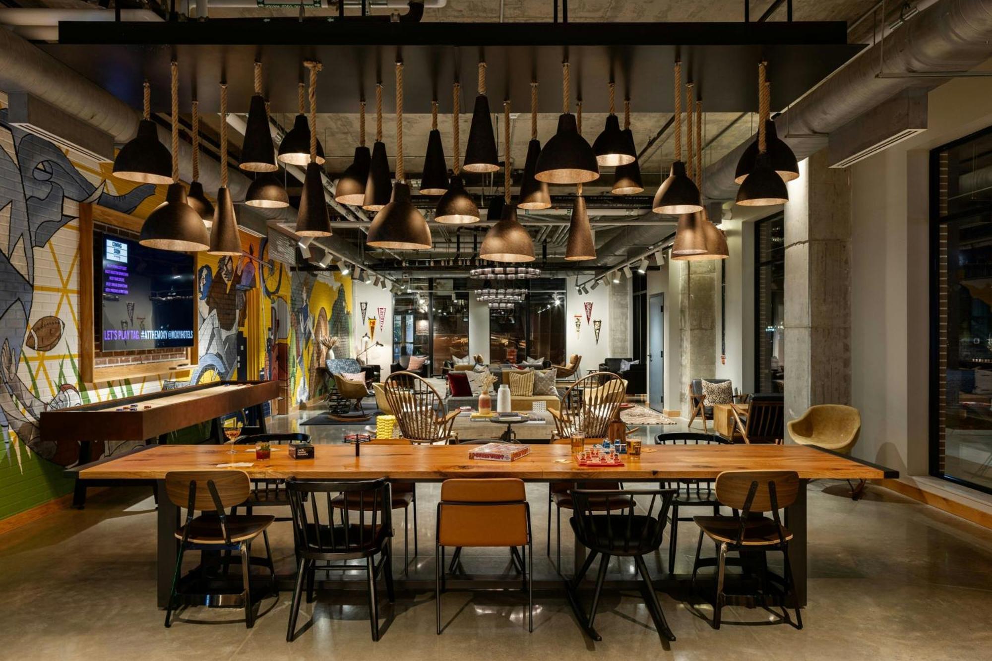 Moxy Omaha Downtown Hotel Buitenkant foto